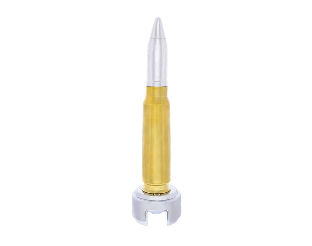 50 Caliper Bullet Style Thread-On Gear Shift Knob 9/10/13/15/18 Adapter | # 70590