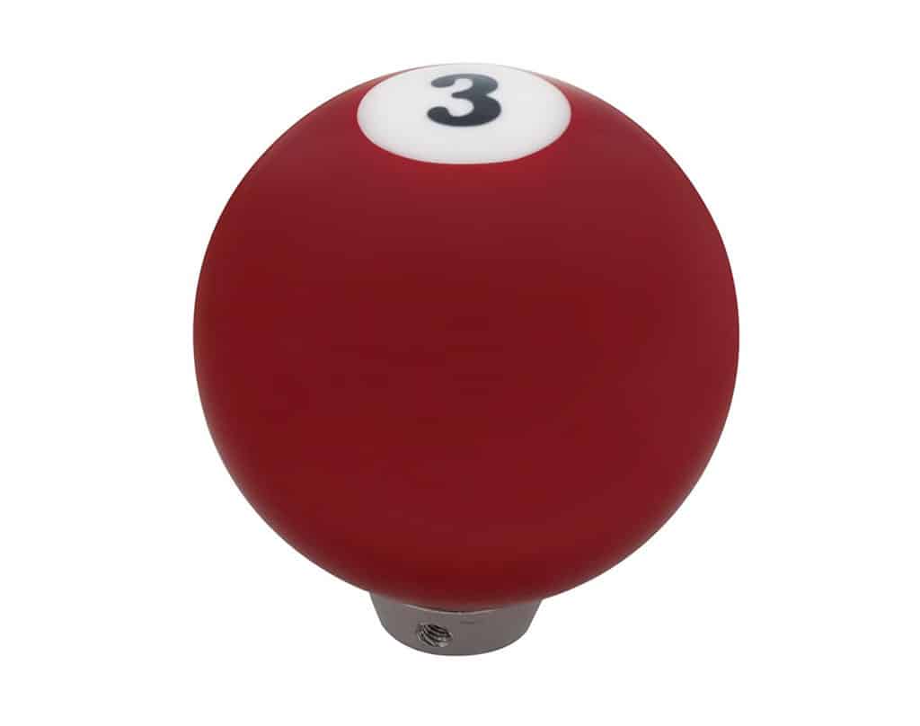 Gloss Finish Pool Ball Gear Shift Knob