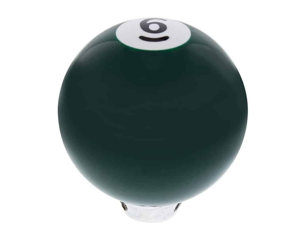 Gloss Finish Pool Ball Gear Shift Knob