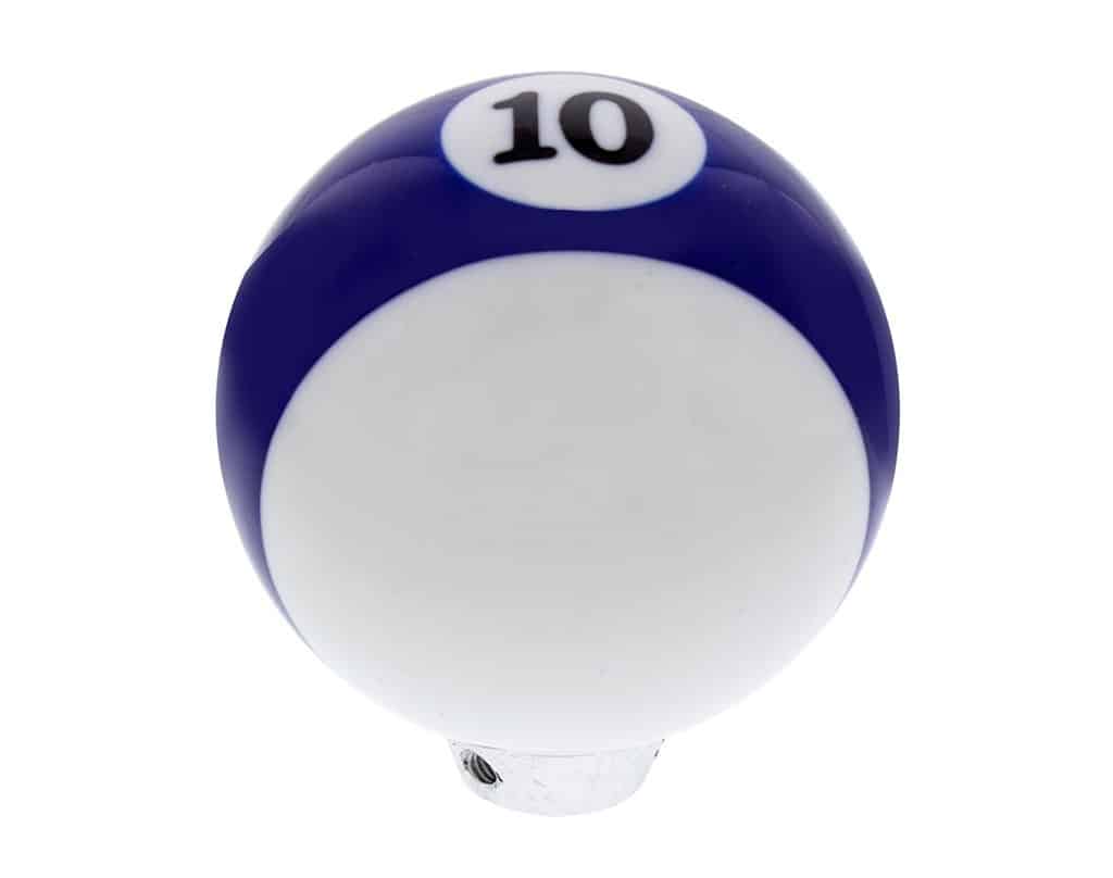 Gloss Finish Pool Ball Gear Shift Knob