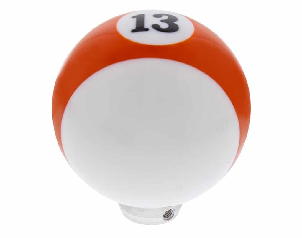 Gloss Finish Pool Ball Gear Shift Knob