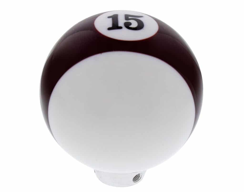 Gloss Finish Pool Ball Gear Shift Knob