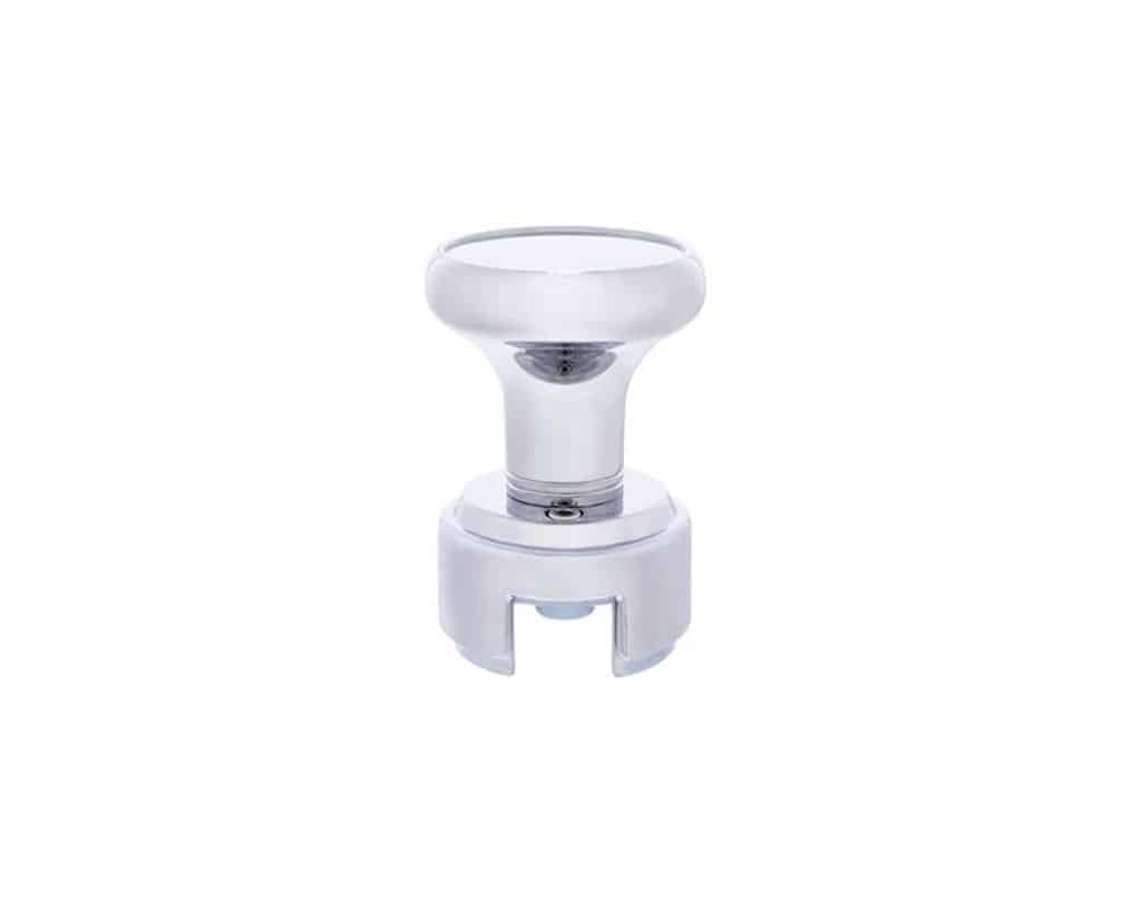 Chrome Thread-On Gear Shift Knob With Adapter