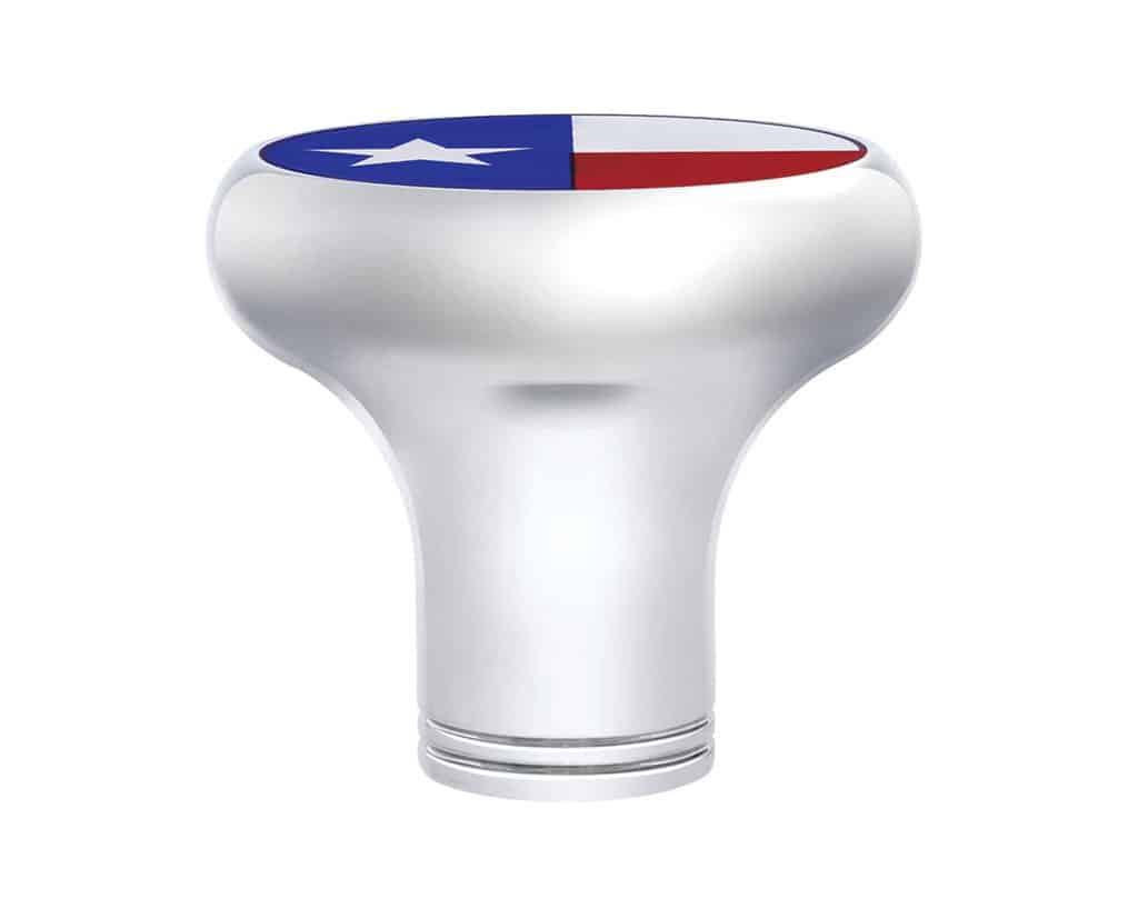 Texas Flag Gear Shift Knob 1/2"-13 Thread-On | # 70796