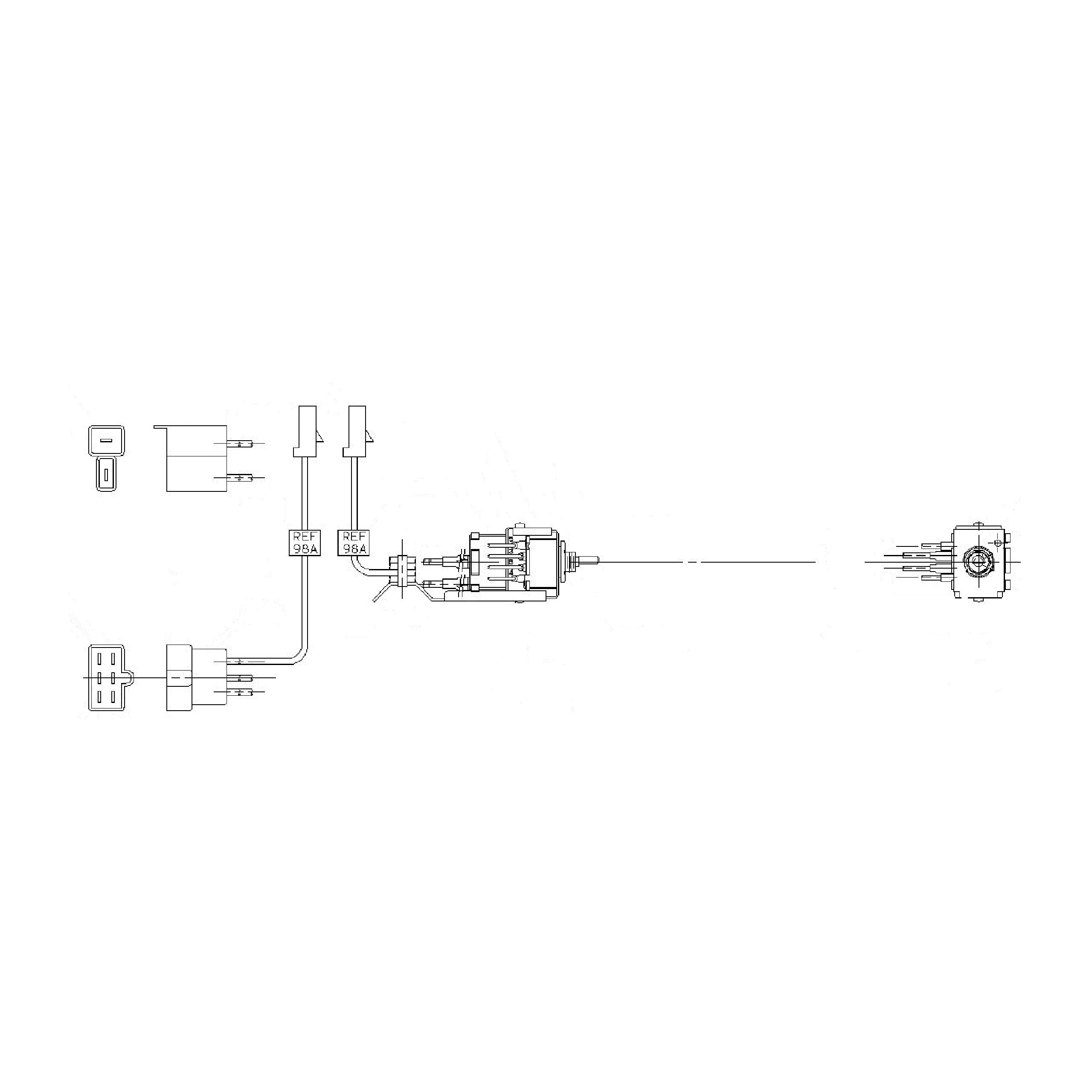 Freightliner Blower Control Switch | A06-14889-001