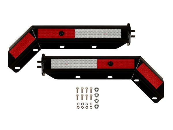Angled Spring Loaded Type Mud Flap Hangers | # 10039907 (Legacy Part #B672625WTBK)