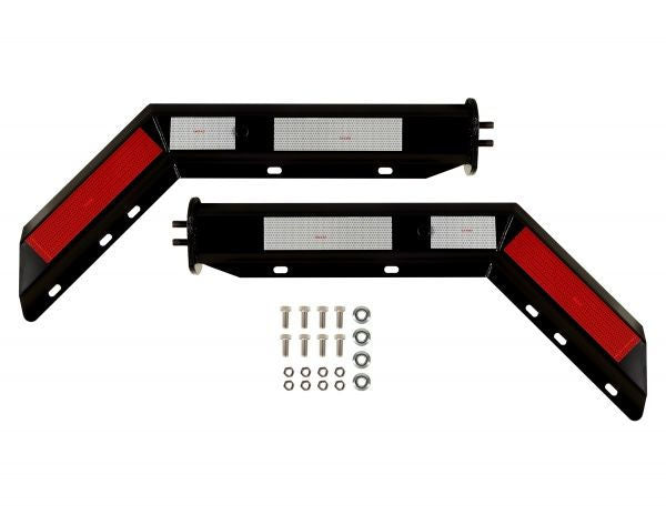 Angled Spring Loaded Type Mud Flap Hangers | # 10039931 (Legacy Part #B672825WTBK)