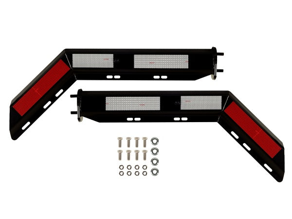 Angled Spring Loaded Type Mud Flap Hangers | # 10039923 (Legacy Part #B683025WTBK)