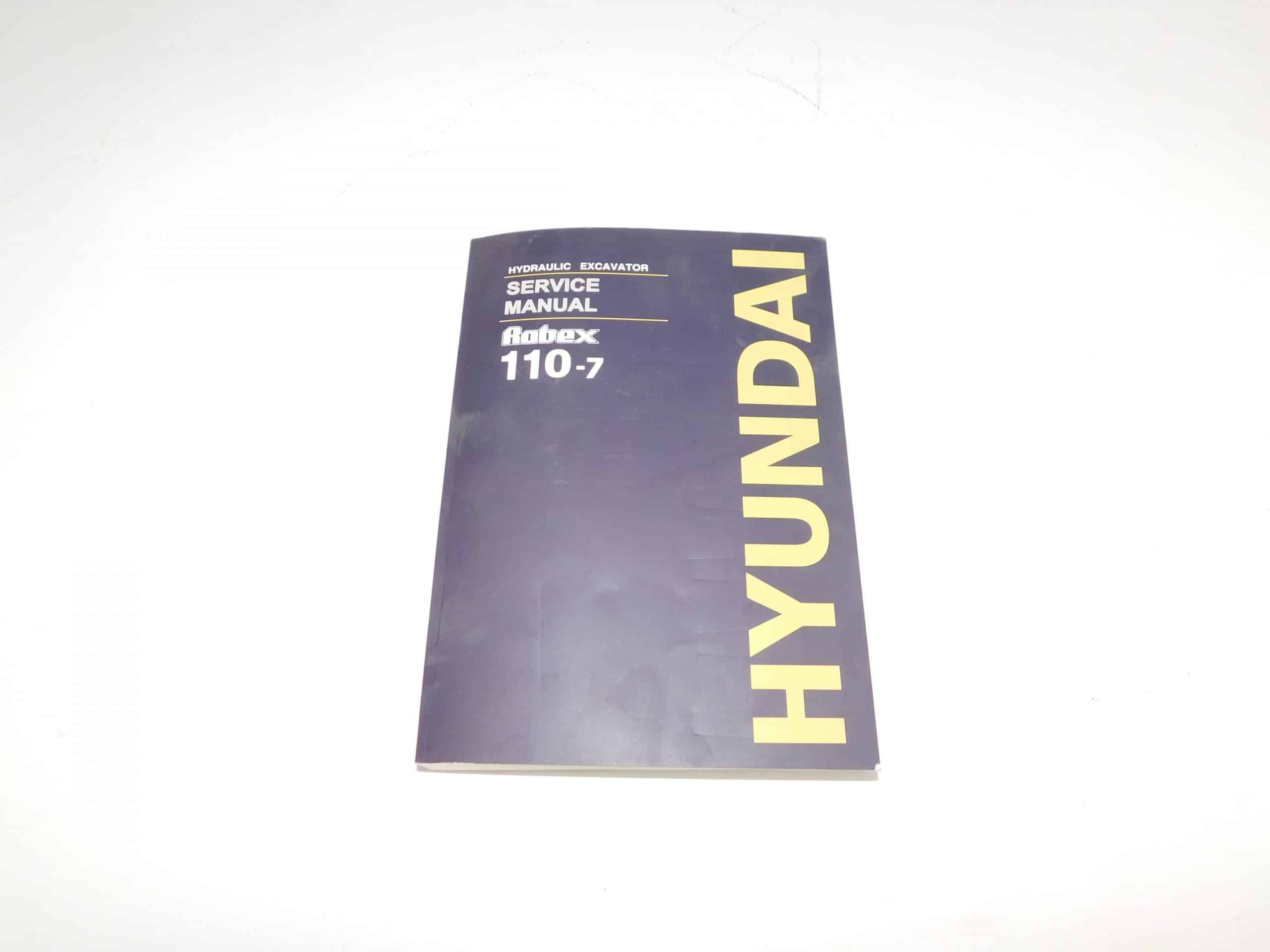 Hyundai R110-7 Service Manual | # 91N3-30050