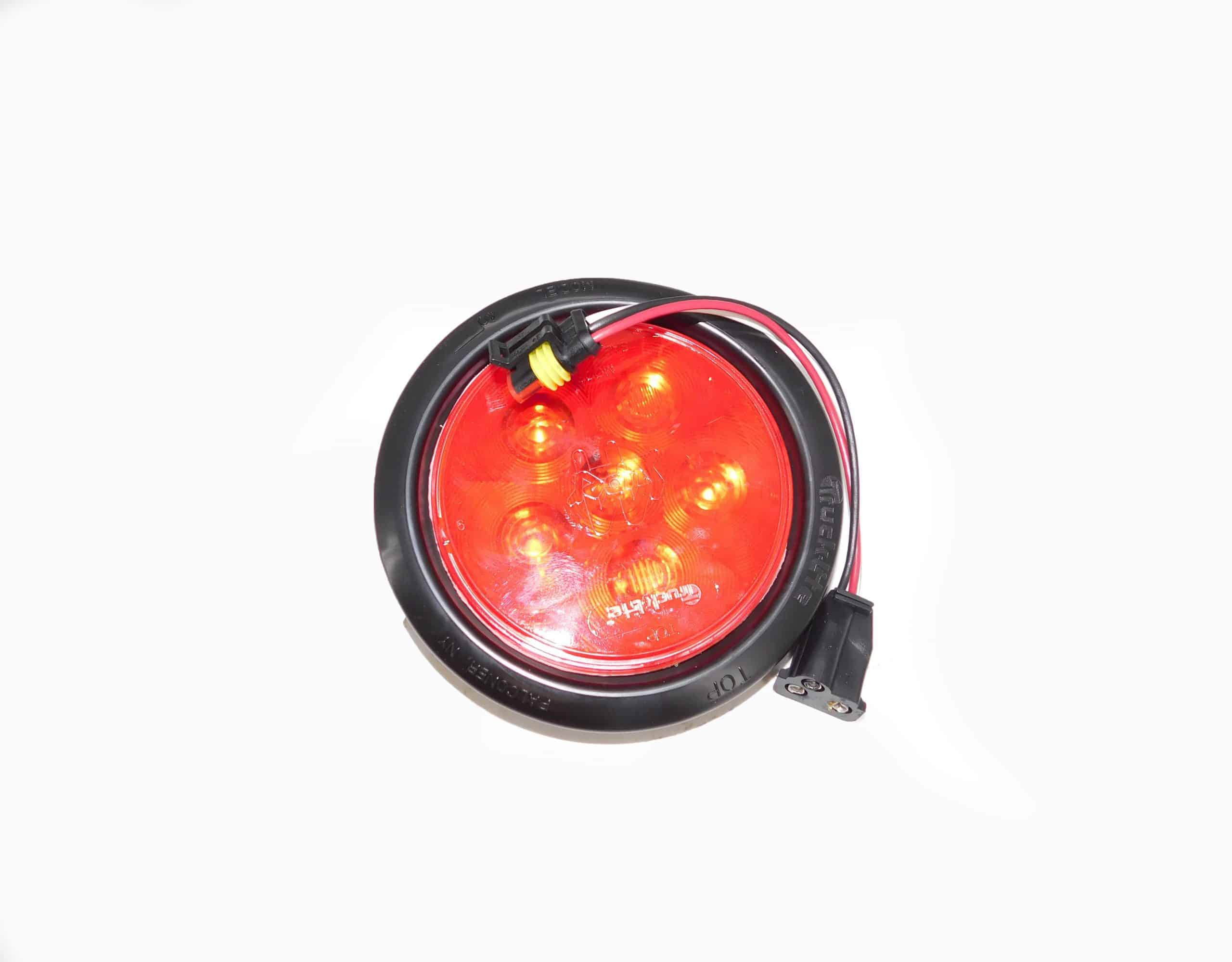 Truck Lite Red LED, Black Grommet Mount Kit | # TL 44030R | TTP