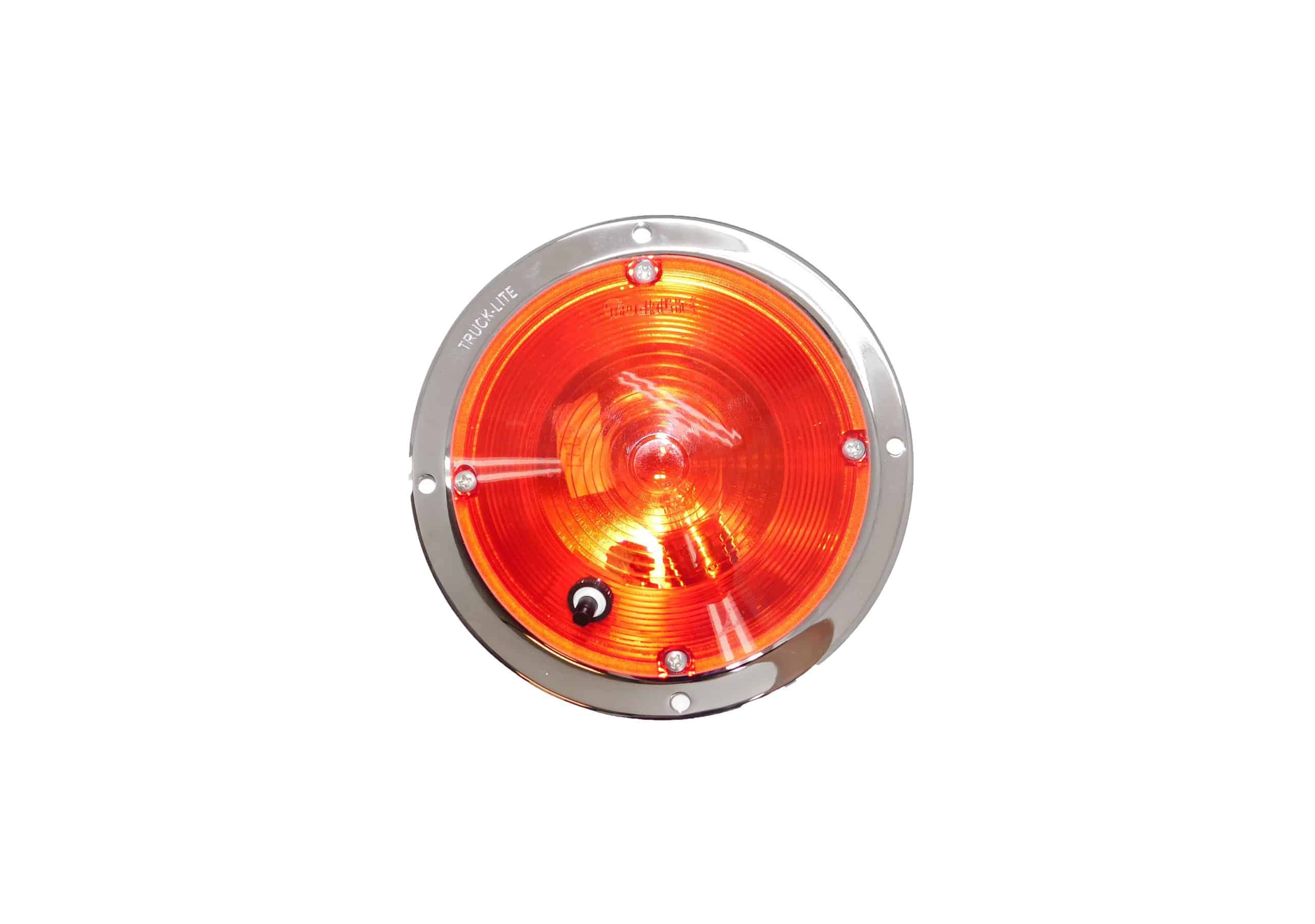 Truck-Lite Red Rounded Dome Lamp | # 79358R