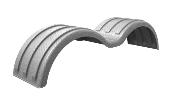 Minimizer™ 52" Tandem Axle Truck Fender Kit With 22.5" / 24.5" Dual Tires