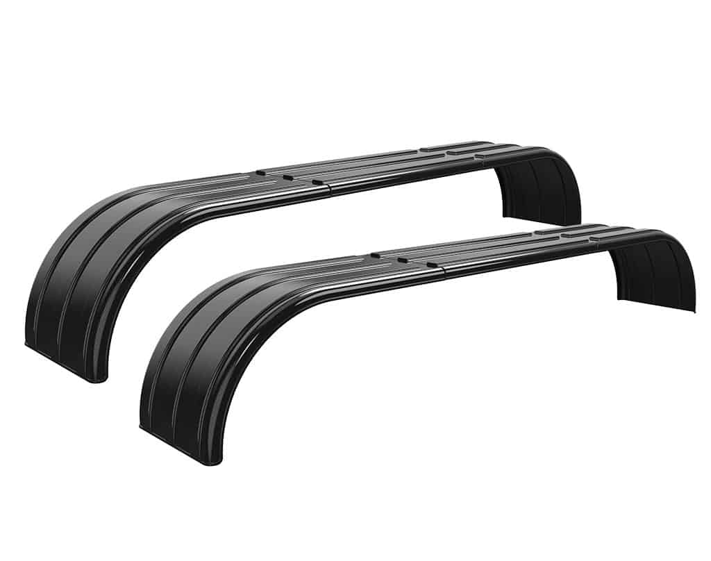 Minimizer™ MIN TA910 Semi Truck Poly Tri-Axle Fenders Kit For 22.5″ Or 24.5" Wheels