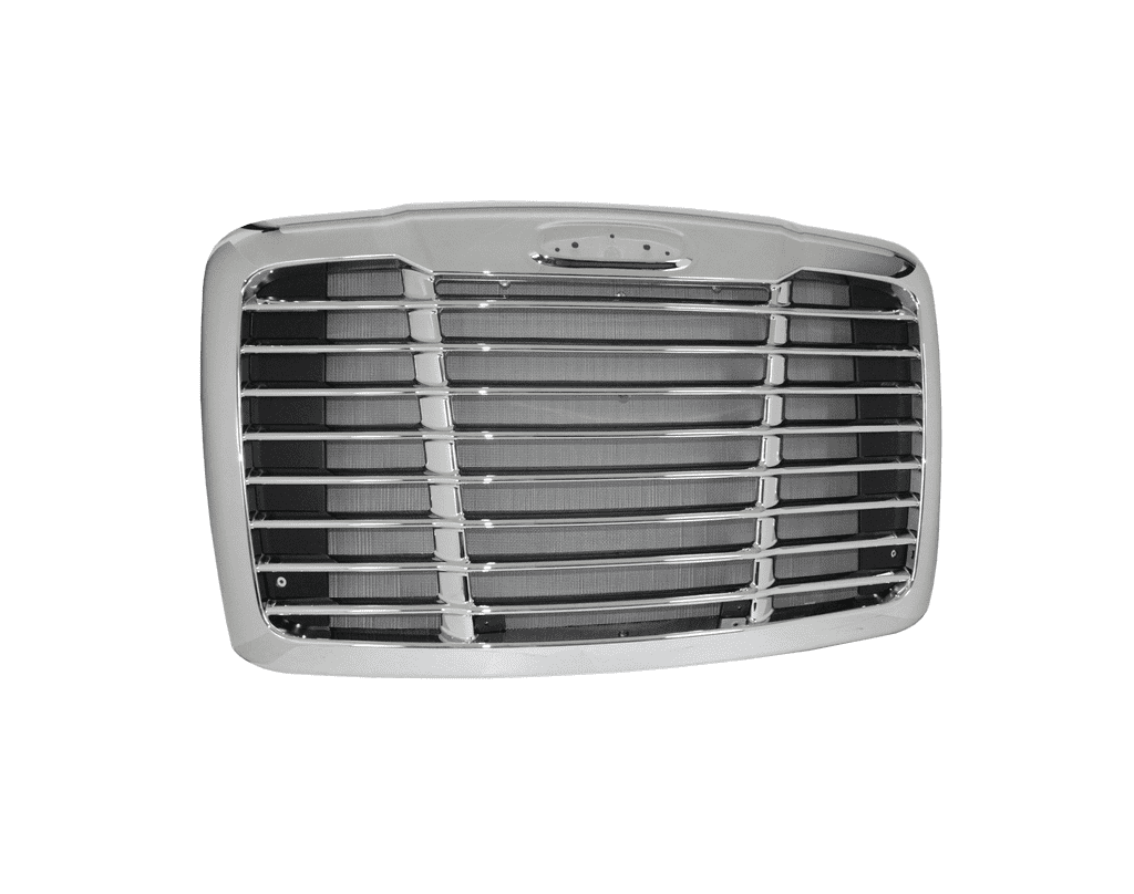 TTP Freightliner Cascadia Chrome Grille With Bug Screen | # TTP A17-15624-003