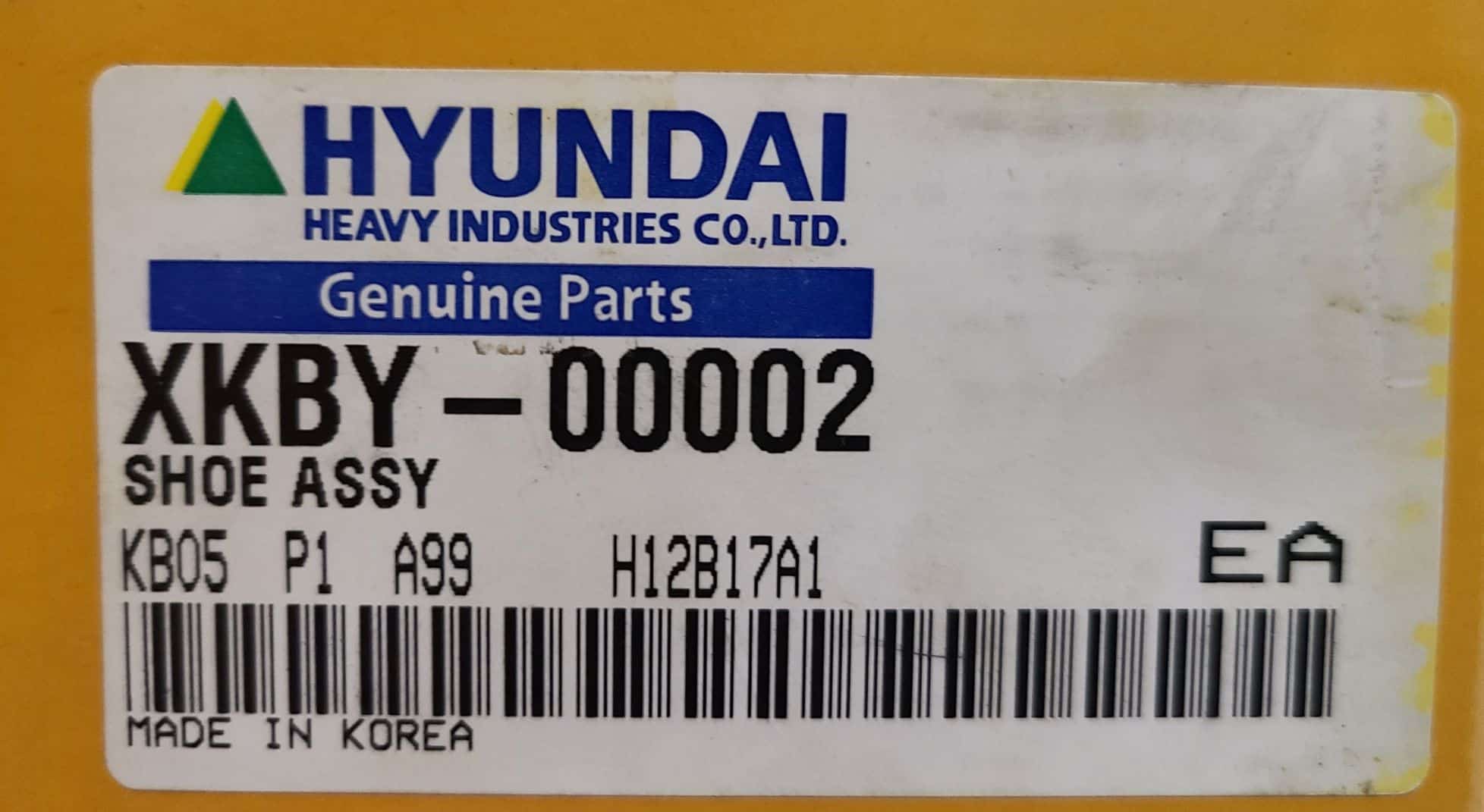 Hyundai Brake Shoe Assembly - New | # XKBY-00002