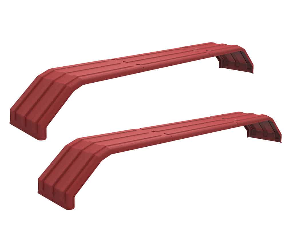 Minimizer MINTA1554 Semi Truck Poly Fenders Kit For Tri-Axle 22.5" Or 24.5" Wheels