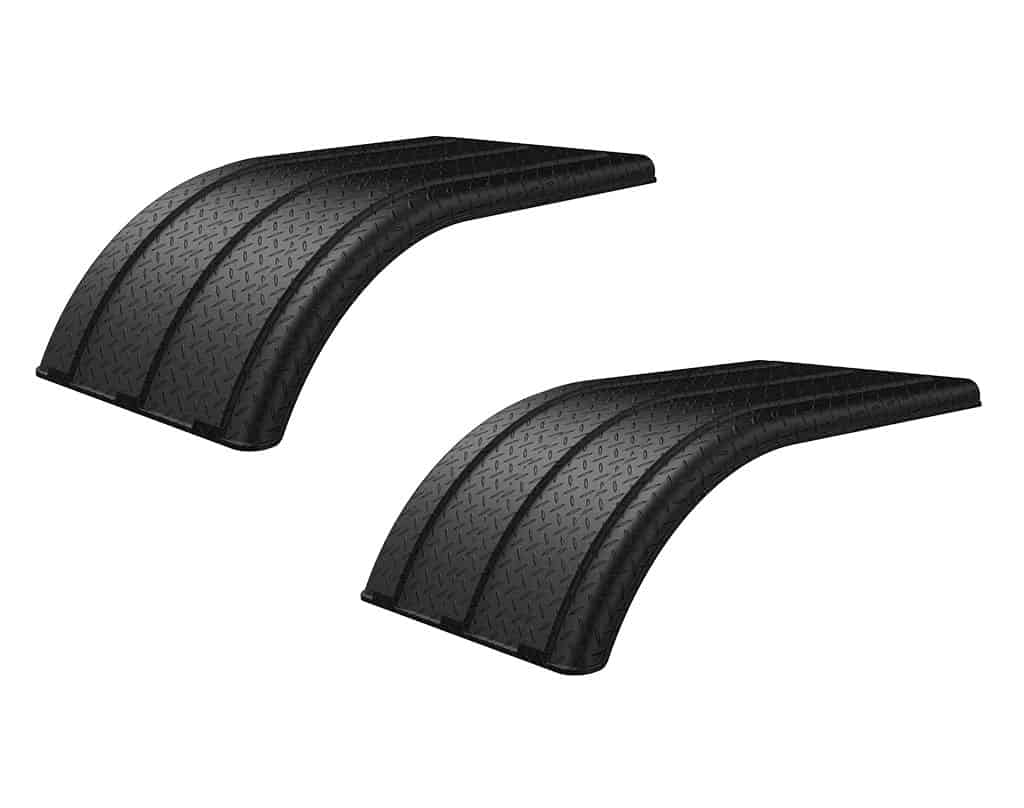 Minimizer™ MIN 4050 Half Truck Fender Set For 22.5" / 24.5" Dual Tires