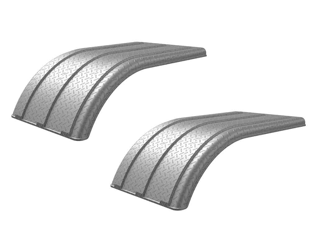 Minimizer™ MIN 4050 Half Truck Fender Set For 22.5" / 24.5" Dual Tires