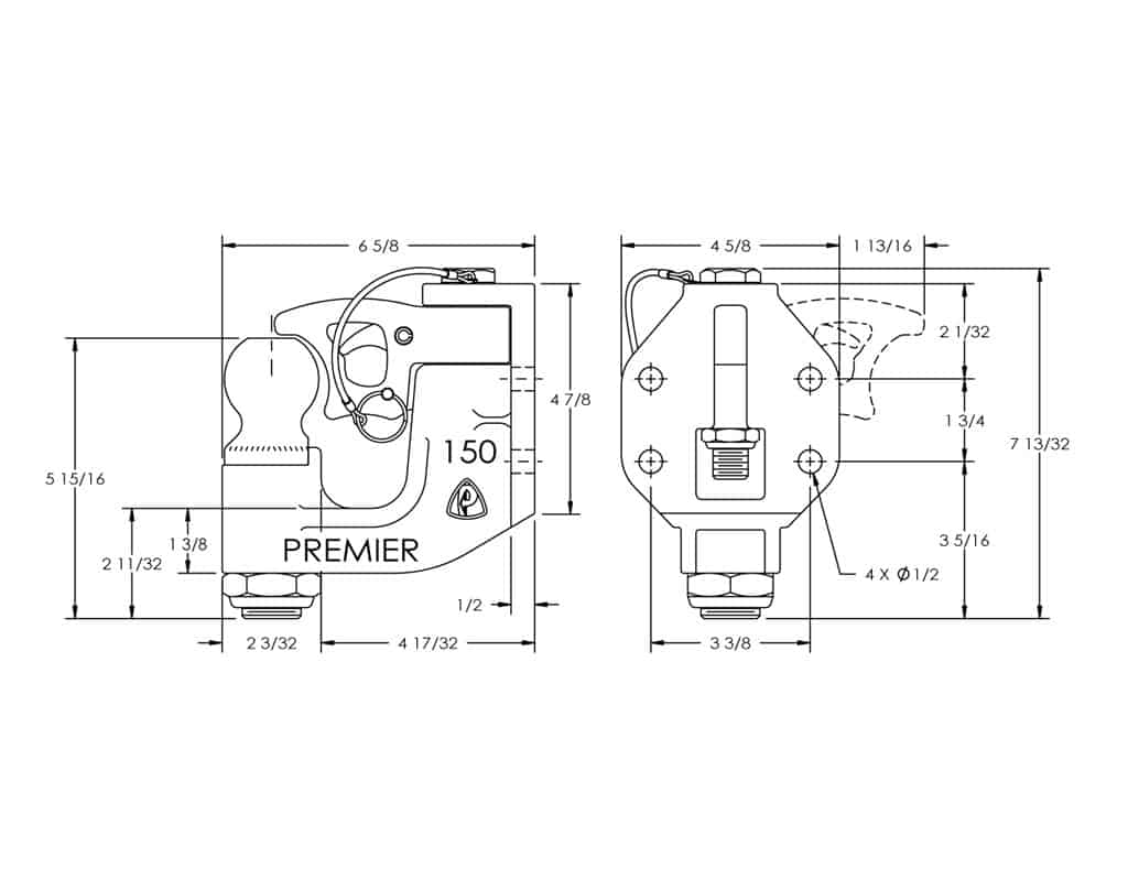 Premier Manufacturing 150 & 150-1 Combination Couplings