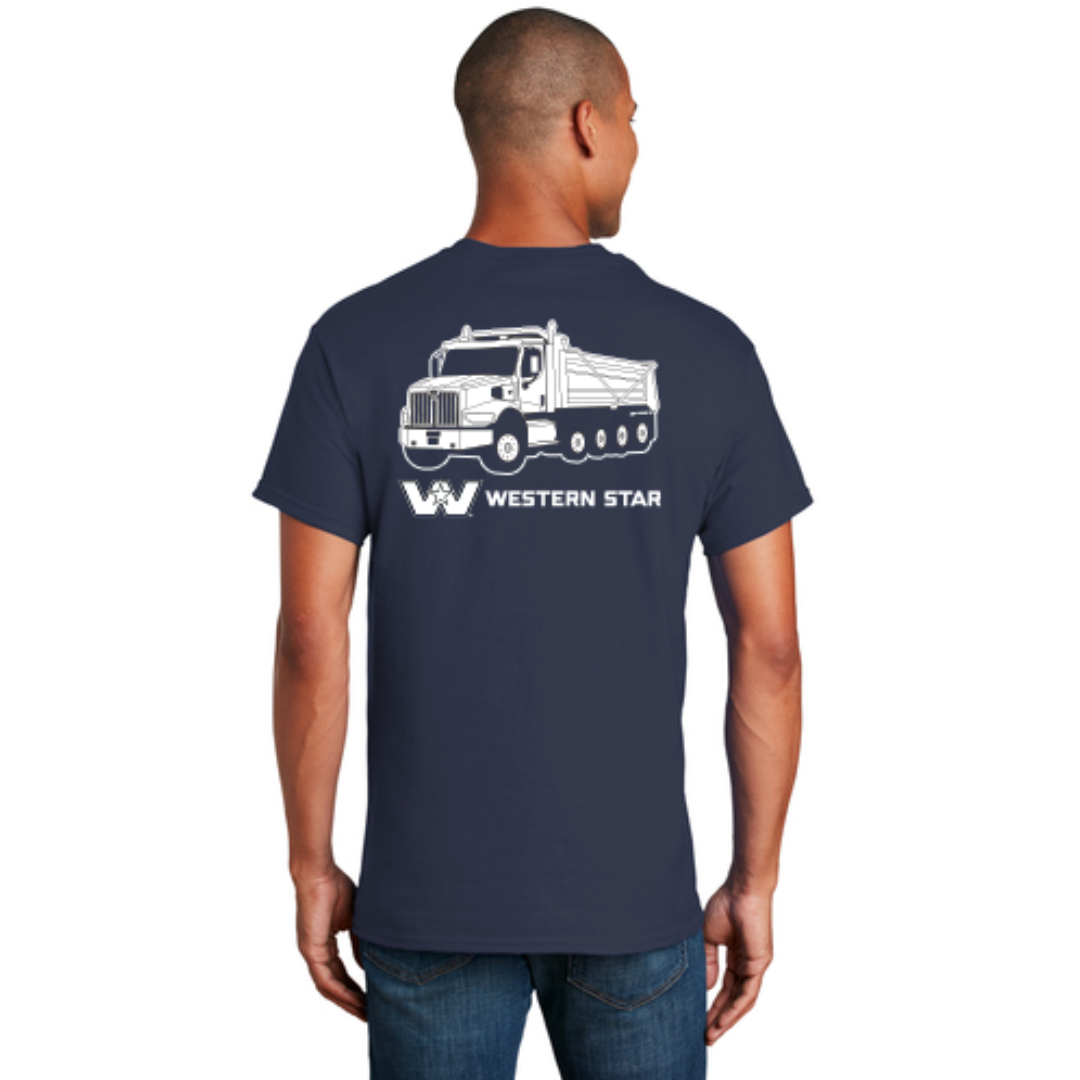 Western Star T-shirt - Navy Blue