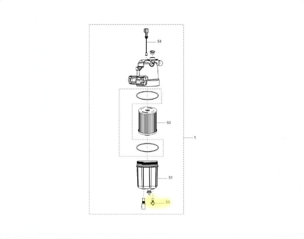 Rai Rk20160 Freightliner Fuel Water Separator WIF Replacement Kit | # RAI RK5152201 ...